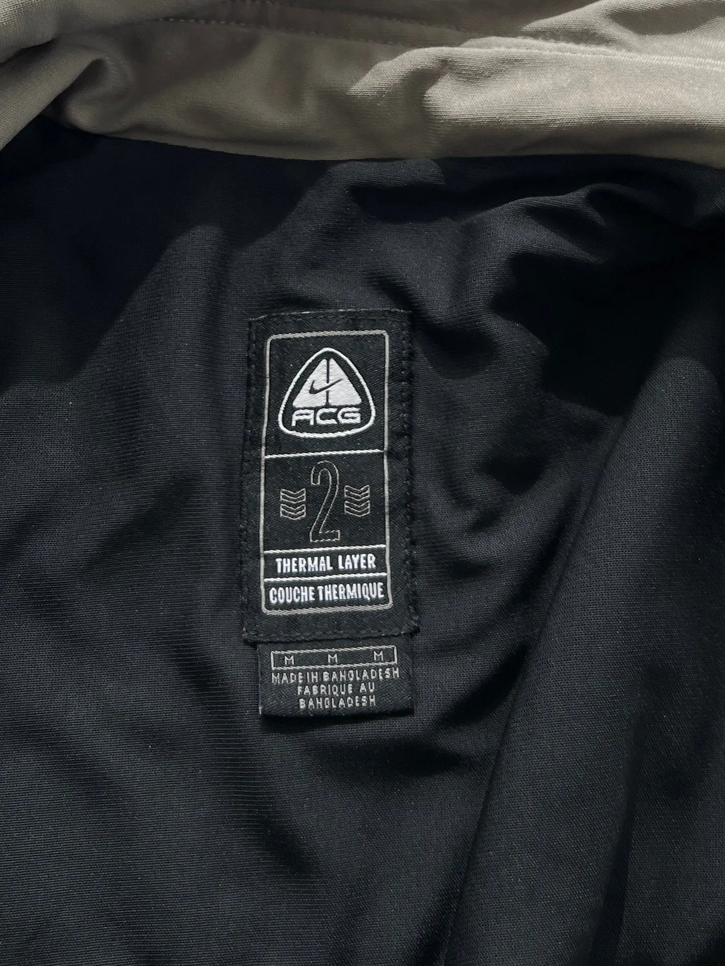 00's Nike ACG Zip Up Panelled Jacket (M)