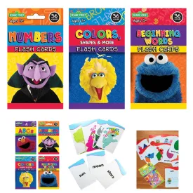3Pk Early Learning Flash Card First Word Number Colors ABC Kids Educational Game