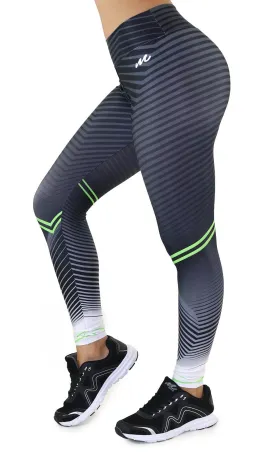 9065 Maripily Women Activewear Print Legging