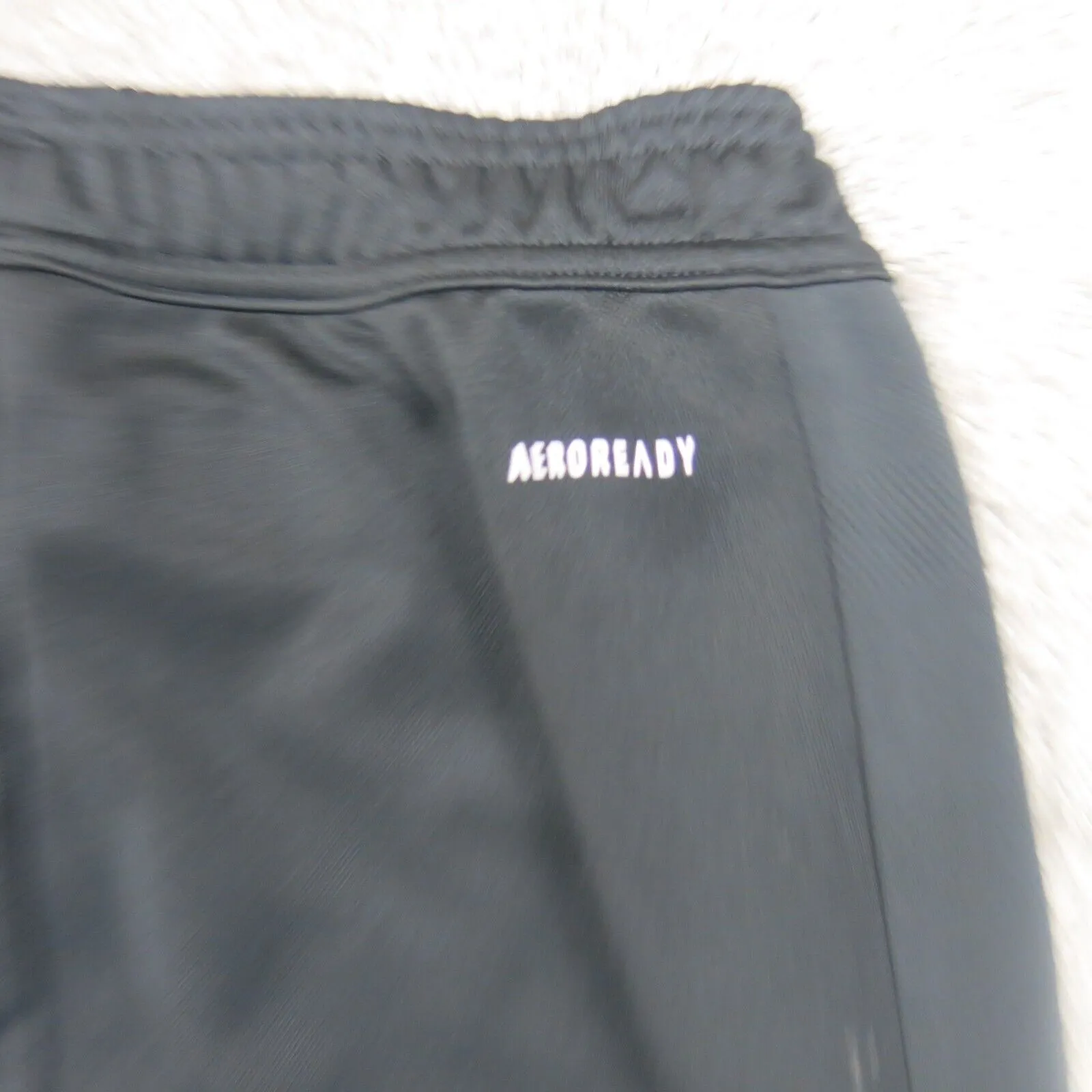 Adidas Womens Activewear Jegging Legging Pull On Mid Dark Black Small Aeroready