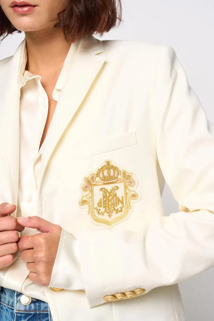 Armand Blazer Ecru