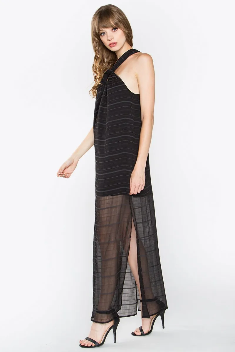 Blackout Maxi Dress