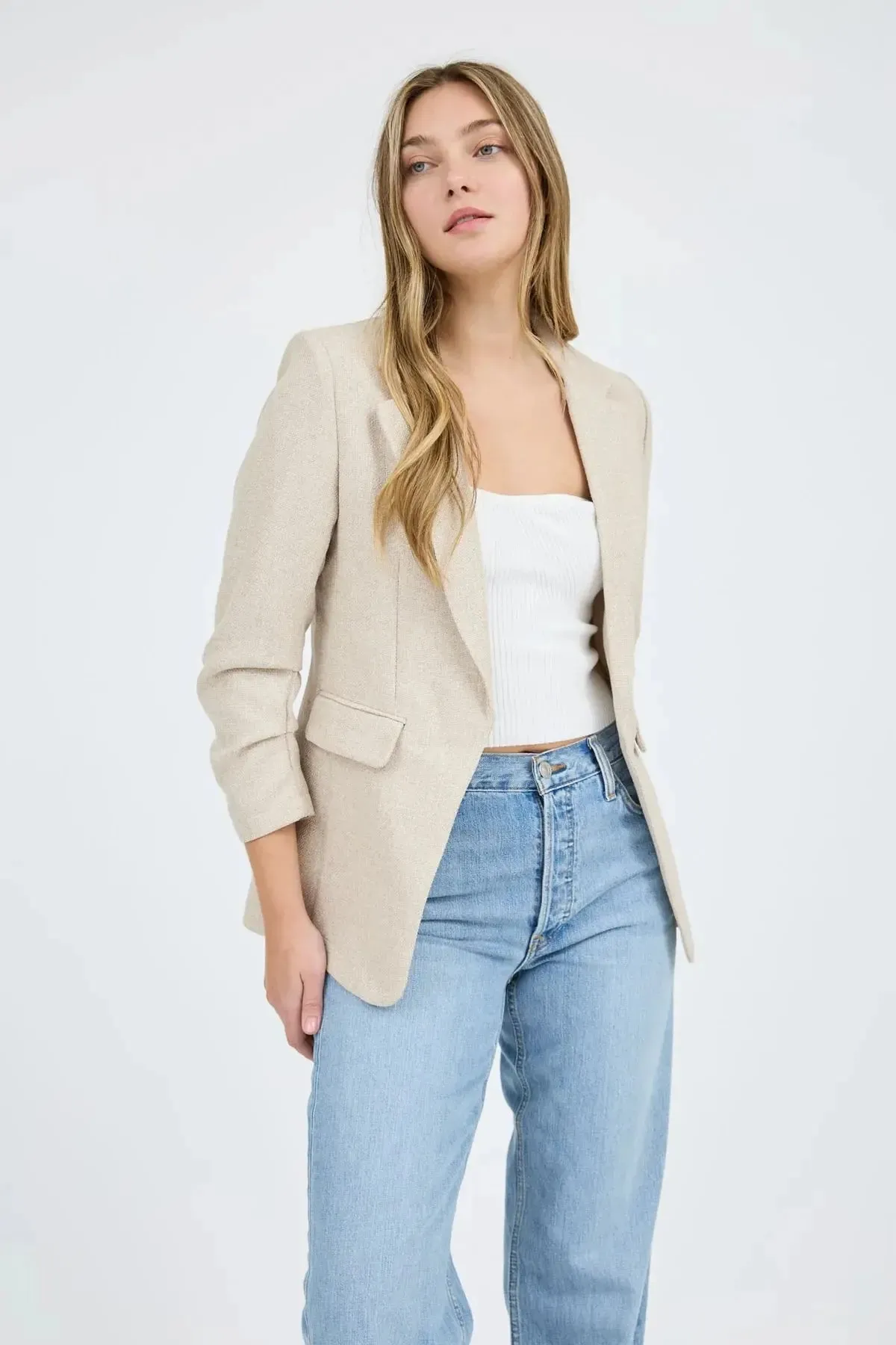 Blu Pepper Feeling Good Blazer – Effortless Elegance for Every Occasion