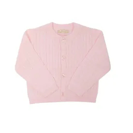 Cambridge Cardigan-Cable Knit Palm Beach Pink