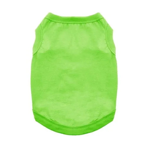 Cotton Dog Tank - Green Flash