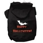 Happy Halloween Screen Print Hoodie - Three Colors