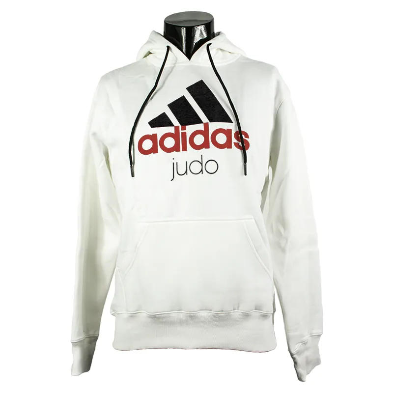 Judo Huppari - Adidas huppari - Valkoinen