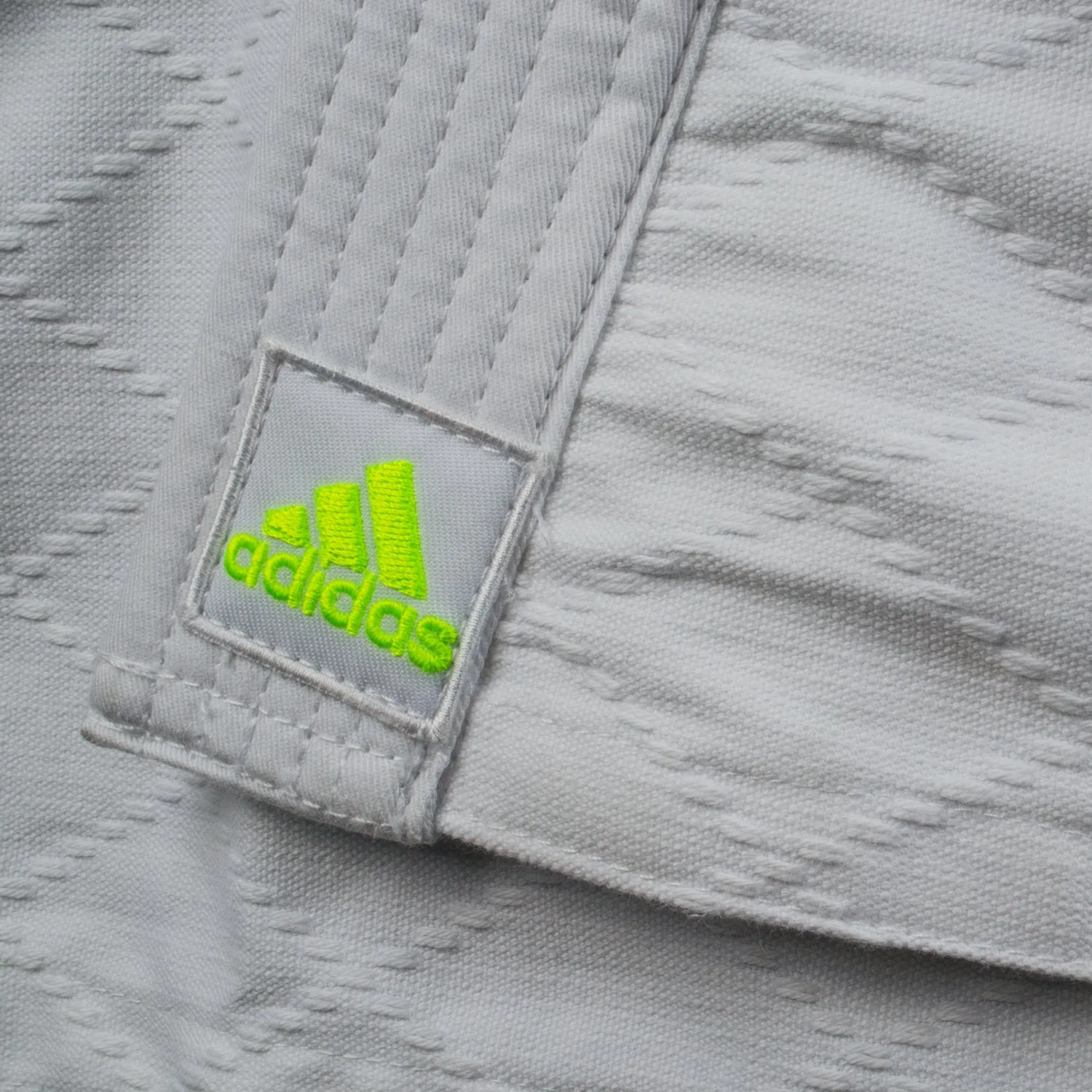 Judogi - Adidas - Quest J690 - Valkoinen/Keltainen