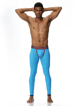 Men's Star Print Cotton Thermal Pants
