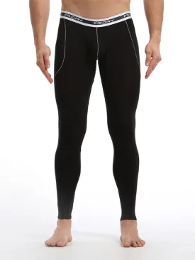 Men's Thermal Pants Bamboo Fiber Casual Thermal Pants