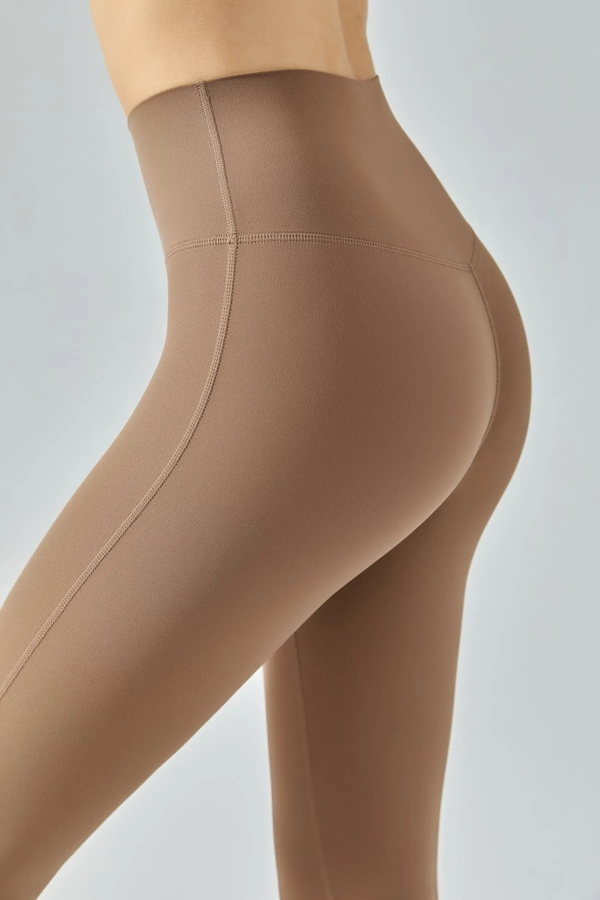 Open Back Bustier Crop Top & Leggings Activewear Set