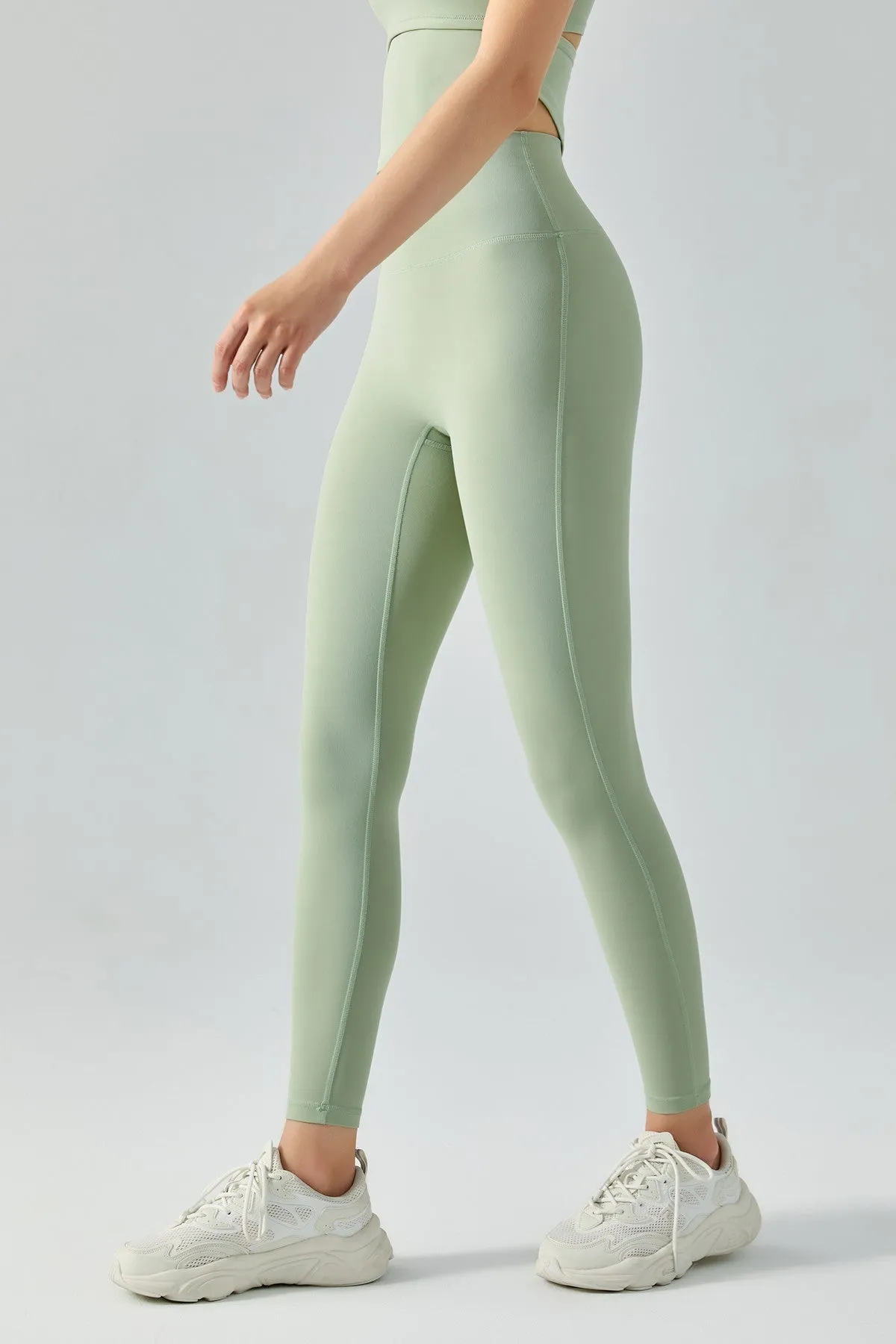 Open Back Bustier Crop Top & Leggings Activewear Set