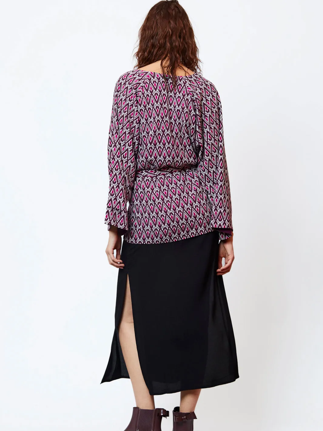 Tots Kimono Reversible Wrap Jacket - Spirit Pink