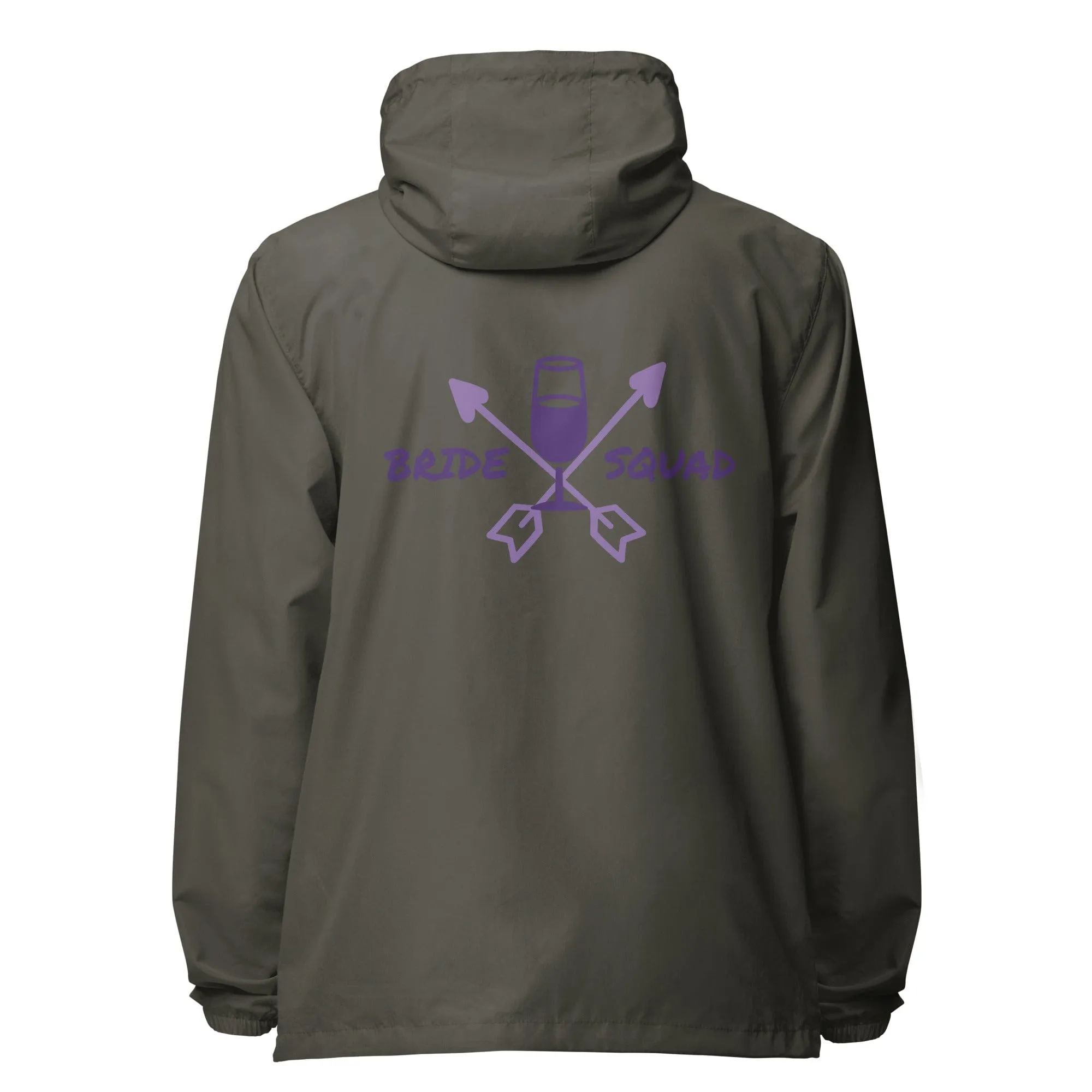 Unisex Personalized Lightweight Zip up Windbreaker Bridesmaid Gift Graduation Gift Greek Sorority
