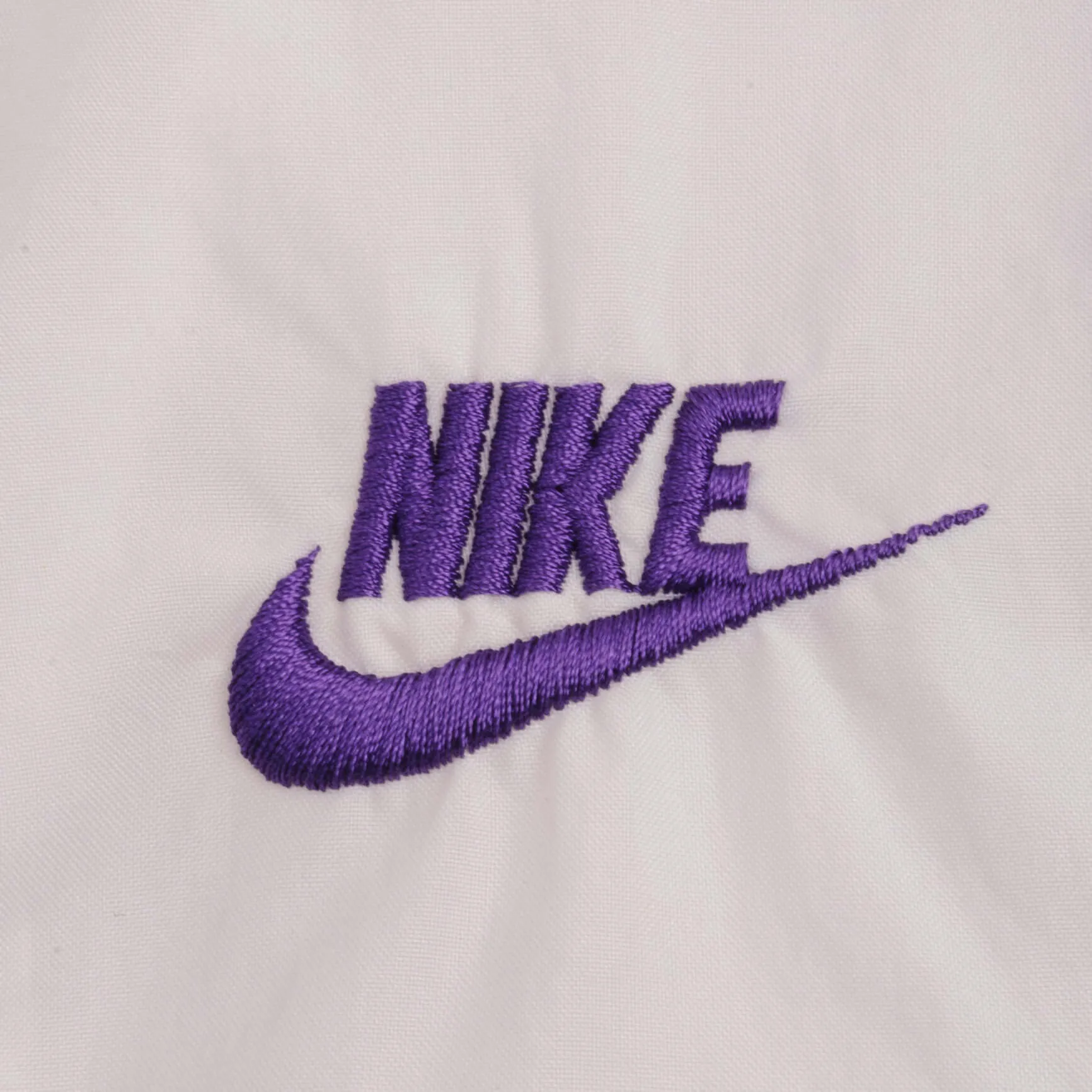 VINTAGE NIKE SWOOSH PURPLE WINDBREAKER JACKET 1990S SIZE XL