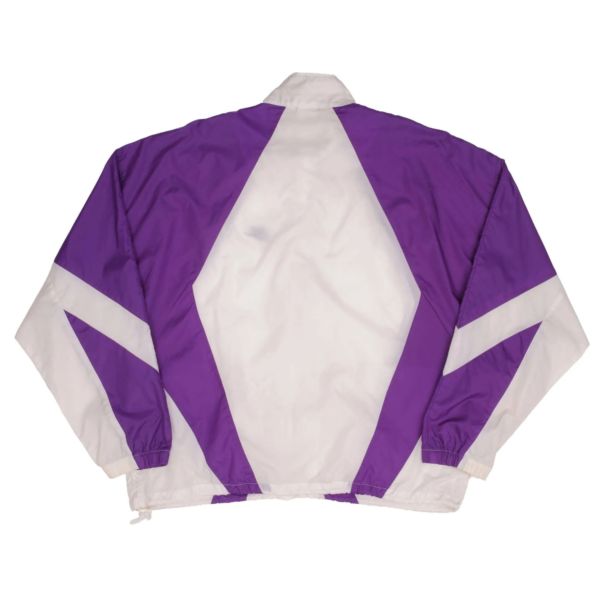VINTAGE NIKE SWOOSH PURPLE WINDBREAKER JACKET 1990S SIZE XL
