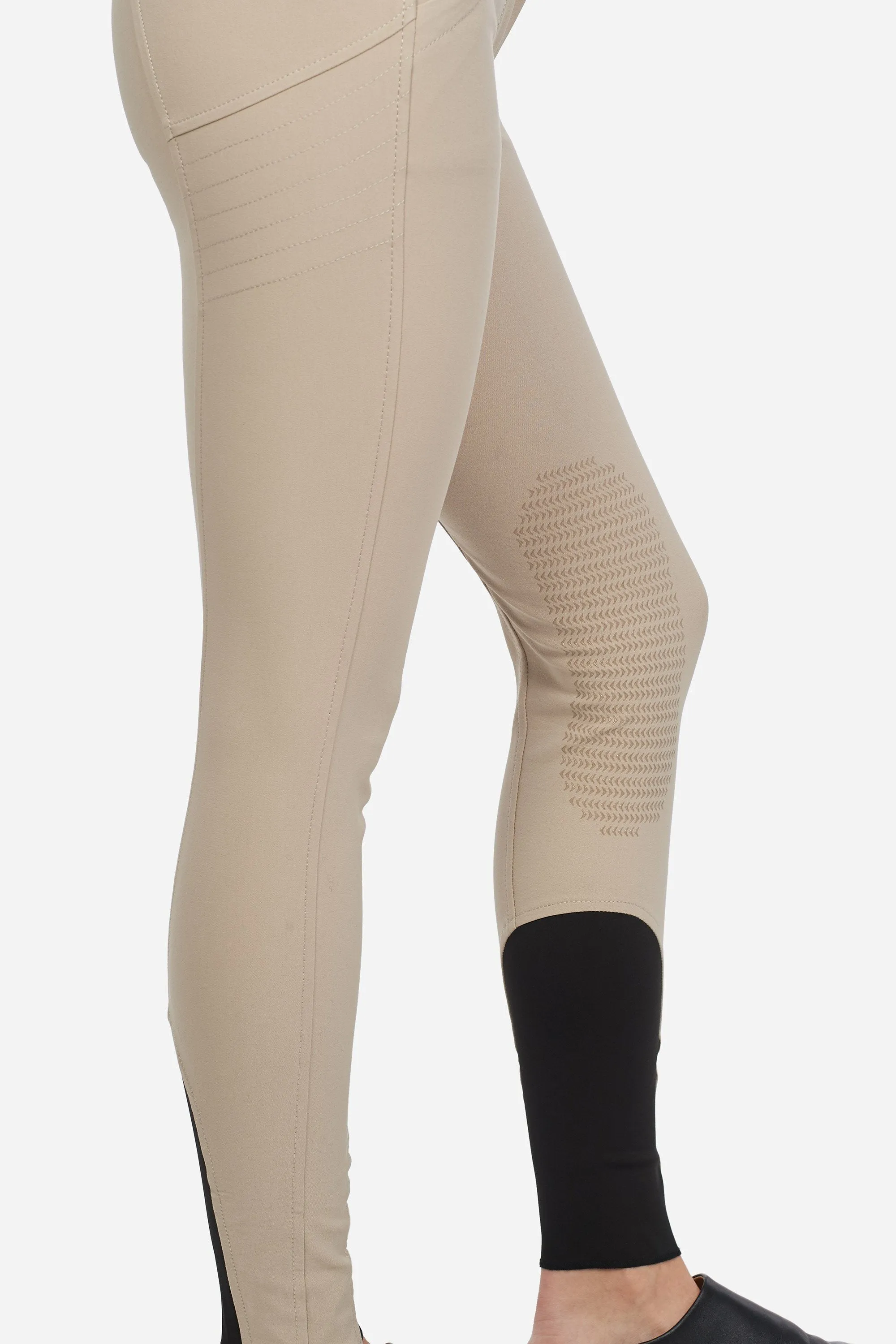 X Shape Knee Grip Breech - Beige